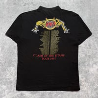 Image 2 of Slayer 1991 ‘Clash Of The Titans Tour’ T-Shirt