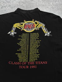 Image 5 of Slayer 1991 ‘Clash Of The Titans Tour’ T-Shirt