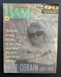 BAM Magazine NIRVANA Kurt Cobain cover story (April 22nd 1994 - Is: # 431)