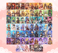 Image 2 of HOLO Photocards ✦ Genshin Impact
