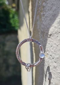 Image 5 of Moonstone Trio Necklace 