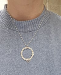 Image 1 of Moonstone Trio Necklace 