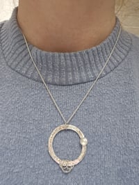 Image 6 of Moonstone Trio Necklace 