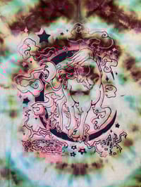 Image 2 of Abolition Unicorn - Brown, green, and white Kaleidescope tee- 2XL