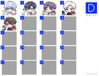 Image 5 of ⭐Button OR Sticker Mix x Match (updated 6-11)