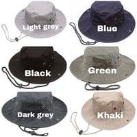 Image 5 of Rayando el Sol Unisex Bucket Hats – Foldable 100% Cotton Safari Style
