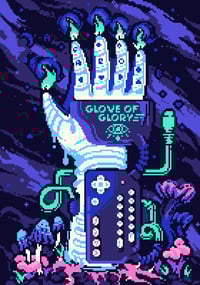 Glove of Glory Postcard