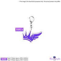 Image 2 of Amaris Symbol & Signature Acrylic Keychains