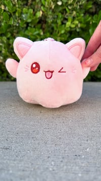 Image 4 of Pinkeebooo Cat Ghost Large Mascot Keychain Plushie