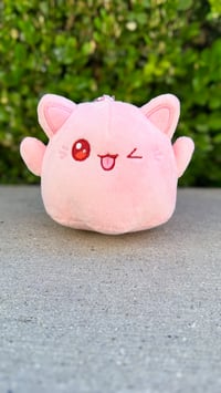 Image 2 of Pinkeebooo Cat Ghost Large Mascot Keychain Plushie