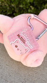 Image 9 of Pinkeebooo Cat Ghost Large Mascot Keychain Plushie