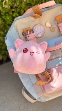 Image 5 of Pinkeebooo Cat Ghost Large Mascot Keychain Plushie
