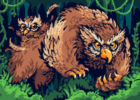 It's a Bear It's an Owl Print