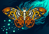 Moth Queen Print