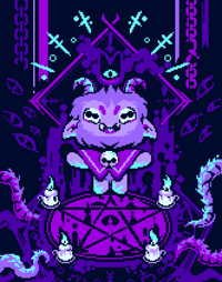 Cult Goatin' Print