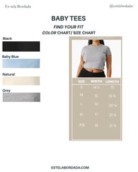Image 5 of Rayando El Sol Summer Baby Tees – Latina-Inspired Embroidered Shirts