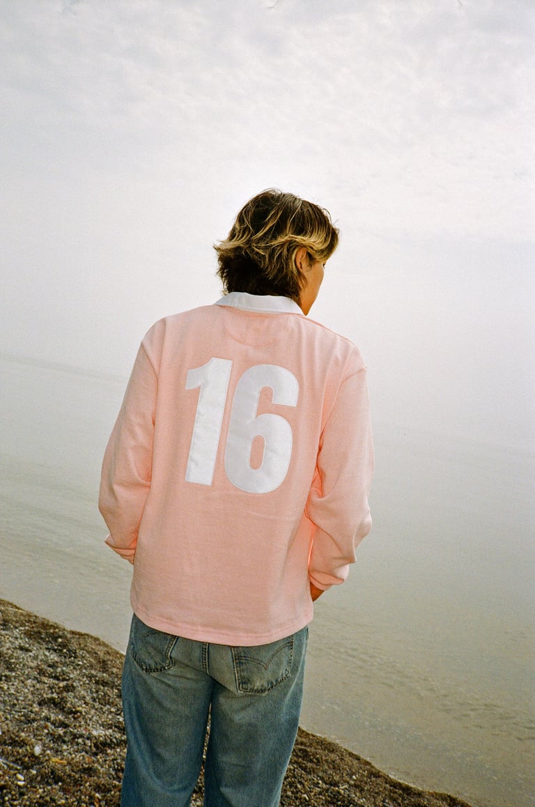 1974 Rugby Shirt - Salmon Image 2