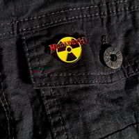 Image 4 of Megadeth Biohazard Symbol Enamel Pin