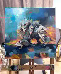Image 3 of Carry-On – cute opossum painting