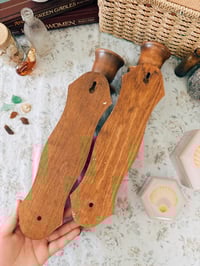 Image 3 of candle lit wall sconces 
