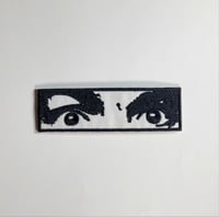 Image 1 of Charles Manson Eyes Embroidered Patch
