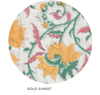 Gold Sunset Pillowcase