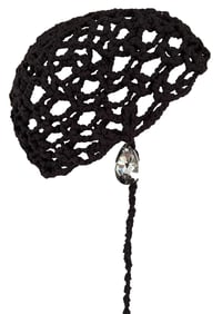 Image 2 of Crystal Crochet Bonnet