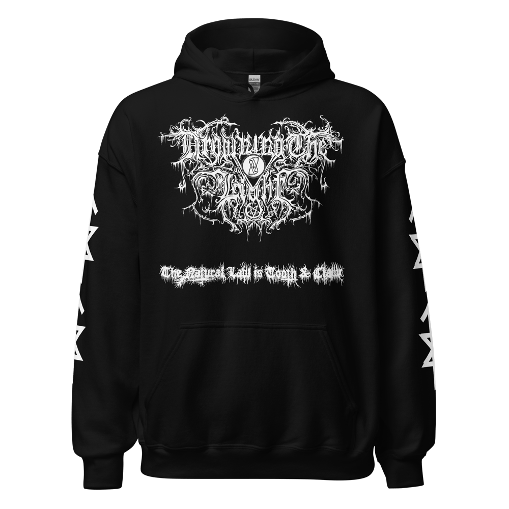 Drowning the Light - "The Natural Law is Tooth & Claw" hoodie