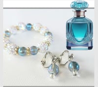 Image 1 of  Snow Queen's Bracelet and Snow Queen's Earringsfor Kids Teens Girls 