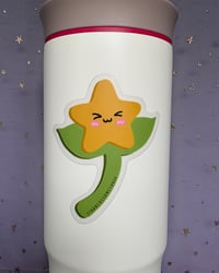 Image 3 of Waterproof Star Blossom Sticker