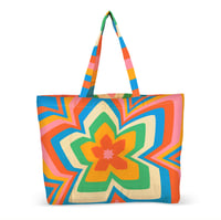 Image 2 of Wild Pansy Beach Bag
