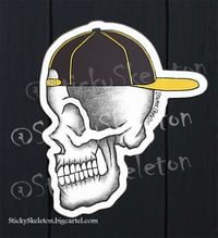For The Faithful Skull sticker