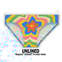 Image 2 of Wild Pansy Swim Brief