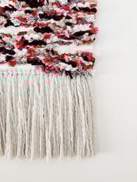 Image 3 of Woven Wall Hanging - Abstract, Textured (medium).