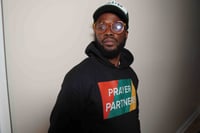Image 2 of Prayer Partners Hoodies - Black Unity Logo