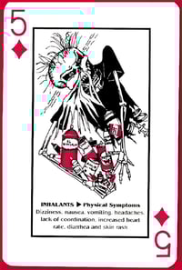 Image 4 of Death On Drugs Playing Cards Sealed Deck Anti-Drug Playing Cards