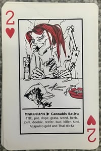 Image 8 of Death On Drugs Playing Cards Sealed Deck Anti-Drug Playing Cards