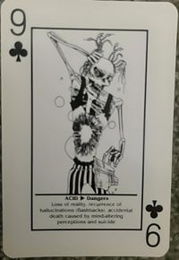 Image 11 of Death On Drugs Playing Cards Sealed Deck Anti-Drug Playing Cards