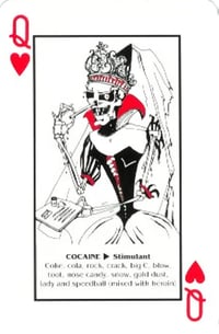 Image 15 of Death On Drugs Playing Cards Sealed Deck Anti-Drug Playing Cards