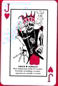 Image 17 of Death On Drugs Playing Cards Sealed Deck Anti-Drug Playing Cards