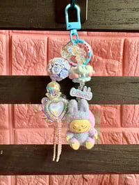 Image 3 of Labubu beaded Keychain Collection