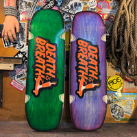 Image 3 of 9.5" Double 'Grave' Shovel skateboard deck