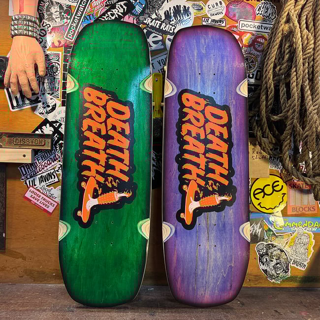 9.5" Double 'Grave' Shovel skateboard deck