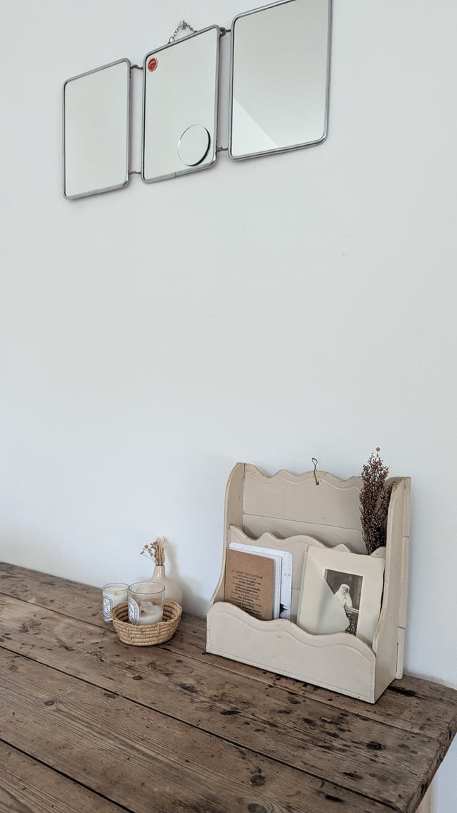 Range courrier crème 