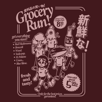 Image 4 of Grocery Run! (Burgundy)