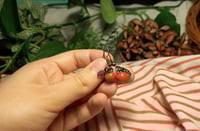 Image 2 of Tiny apple earrings