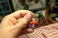 Image 3 of Tiny apple earrings