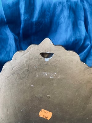 Image of Jardinière murale vintage à décors d'angelots