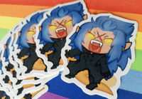 Image 2 of mini Berserk Banana Saïx Sticker