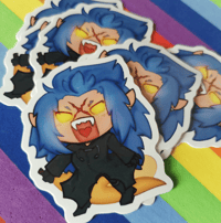 Image 1 of mini Berserk Banana Saïx Sticker